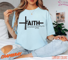 Unisex Hebrews 11:1 Christian T-Shirt, Men T shirt,Women T shirt Gift Religio