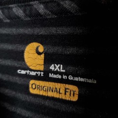Lot of 6 Carhartt Assorted T-Shirts Mens Size 4XL Workwear Logo Tee Bundle Mixed