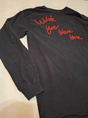 Travis Scott Astroworld Tour Merch Wish You Were Here Long Sleeve T-Shirt Size S