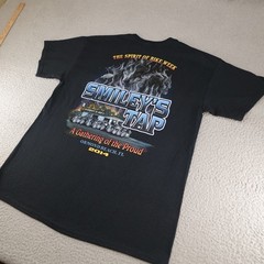 Bike Week Shirt Mens Large Black Wolf Eagle Native American Motorcycle Biker