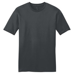 District DT6000 Very Important Plain T Shirt Unisex S M L XL 2XL Charcoal Gray