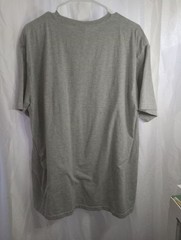 Gildan Gray Tee with Pink Panther Graphic and Yellow Eyes