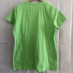Adidas The Go-To Performance Tee XL Climalite Crew Neck T-shirt Green White Logo