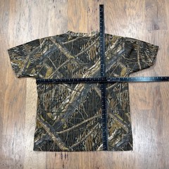 Vintage Mossy Oak Shirt Mens L Brown Shadow Branch Camo Cotton Outdoors Hunting