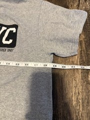 Aéropostale Aero.NYC Established 1987 Heather Gray Graphic T-Shirt