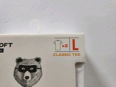 Pair of Thieves Men’s Classic Crewneck T Shirts Size Large 2pk White Super Soft