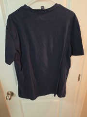 Miller Lite Beer Ghost Can T-Shirt Size XL Halloween Blue Scary Face