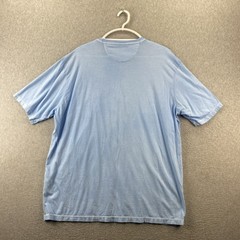 Johnnie-O XL Light Blue Pocket T-Shirt Short Sleeve Crew Neck Cotton Modal Tee