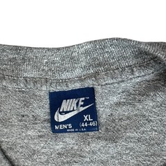 VTG Nike Air Jordan Wings Logo T-Shirt 80s Men’s XL Grey Made USA Single Stitch
