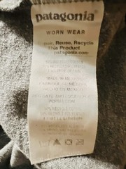 Patagonia Cotton Logo T-Shirt Gray ( Small