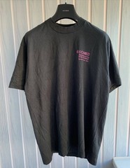 Vintage 1990 SCIMED Rolling Thunder Black USA Screen Stars Best T-Shirt Size XL