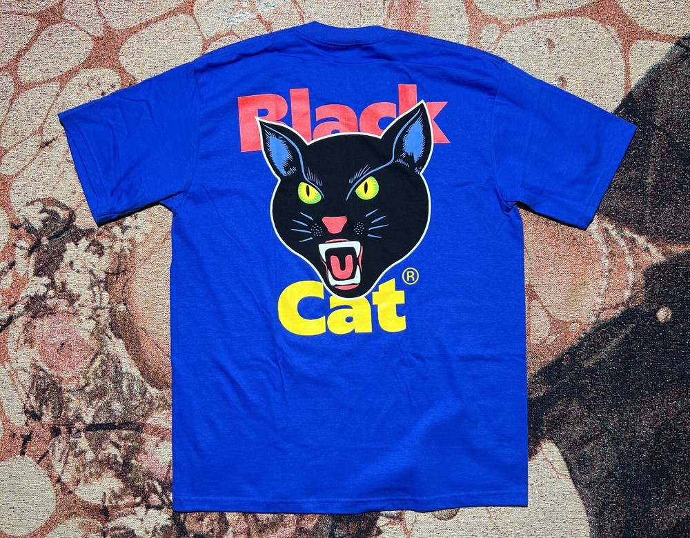 Supreme Black Cat Tee SS24 Royal Size Medium Brand New