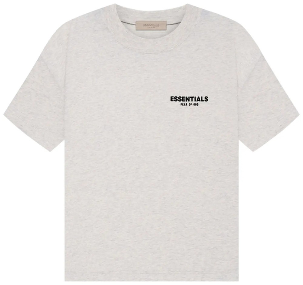 Fear of God Essentials Tee Light Oatmeal Men’s XS Oversized T-Shirt NWT SS22
