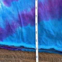 Ben & Jerry’s Tie Dye Shirt Bayside USA 100% Combed Ring Spun Cotton USA Medium