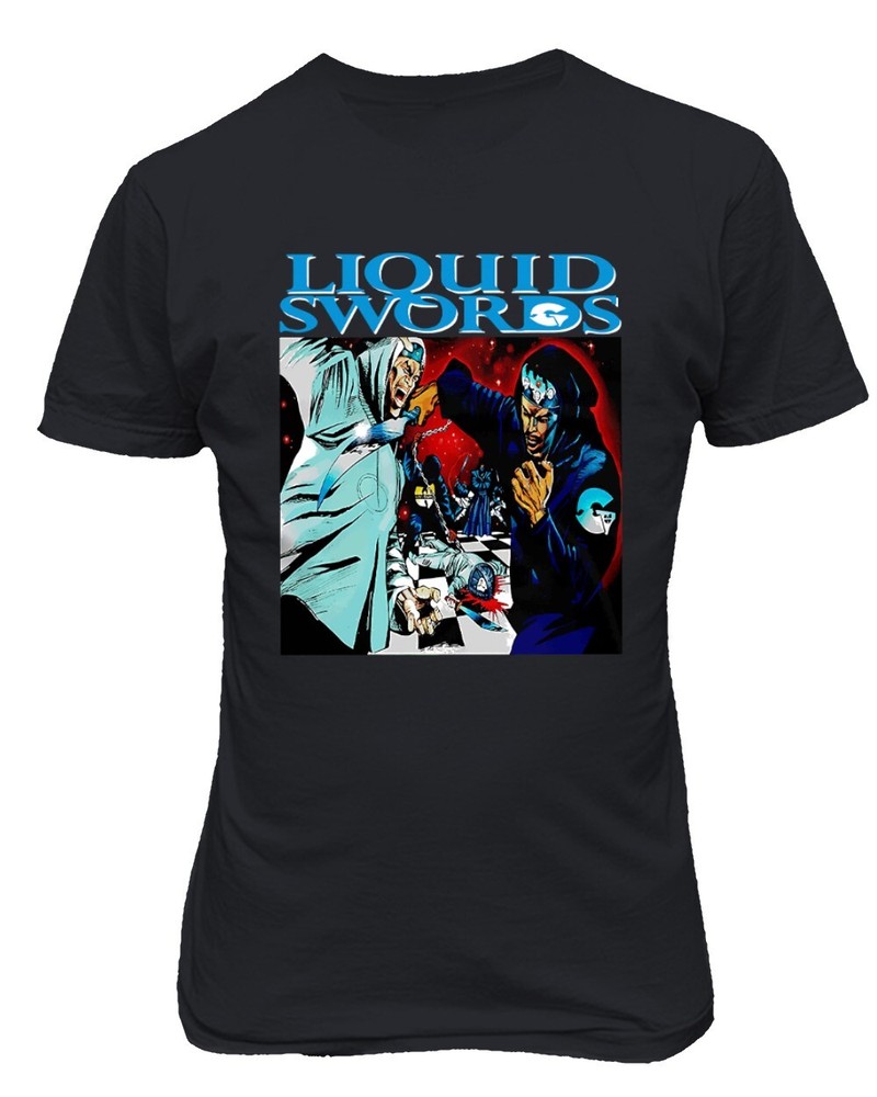 Liquid Swords Album Hip Hop Inspired Rap Music Unisex T-Shirt
