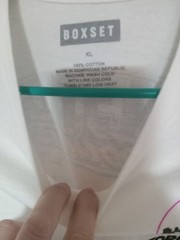Box Set Mens Boxset Takeover Society Car Graphic White Shirt Men’s Size XL Used