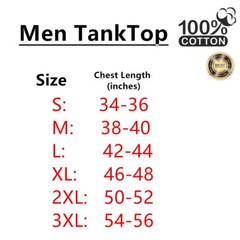 6 Pack Men’s Black Tank Top 100% Cotton A-Shirt Sleeveless Lightweight S-3XL