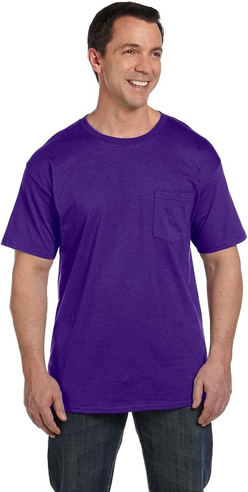 Hanes 6.1 oz. Beefy-T with Pocket 5190P