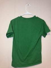 Delta Magnum Weight Men’s Small T Shirt Y2K Green Stars Emo Skater Nautical Star