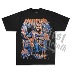 New York Knicks Large NYC 002 2026 Championship Graphic Tee