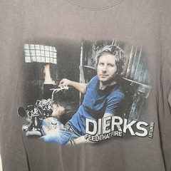 Dierks Bentley Feel That Fire Country Music Concert Tour T-Shirt Size Sz Medium
