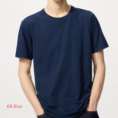 UNIQLO Premium 100% SUPIMA Cotton Crew Neck Short-Sleeve T-Shirt Men XS~4XL New