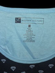 Mens Modern Culture Tank Top Soze Medium Diamond Pattern New With Tags
