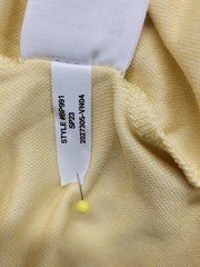 J. Crew Men Shirt L Yellow Crew Neck Short Sleeve Flat Front Breathable Pullover