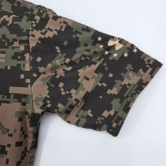Under Armour Compression Shirt Mens Medium Camo Heatgear Short Sleeve