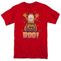 Garfield Boo! Licensed Adult Unisex T-Shirt Regular Fit Tee SM-3X