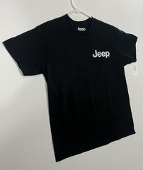 JEEP Logo T-SHIRT (Men’s X-Large) Wrangler-Gladiator-Mojave RUBICON BLACK TEE