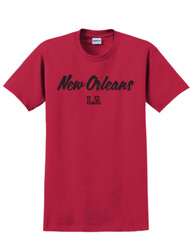 New Orleans, Louisiana State T-Shirt Short Sleeve Graphic Tee Unisex apparel