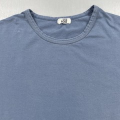 One Bone Shirt Men 3 4XL Scoop Curved Hem Tee Short Sleeve Crew Neck Blue Canada