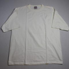 Vintage Pluma T Shirt Blank XL White Heavyweight Cotton 90s Casual RARE distress
