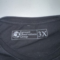 Forward Observations Group FOG Short Sleeve Black T-Shirt 24 Hours Size 3XL
