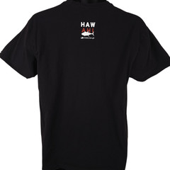 HawAhi Poke T Shirt Mens Size Large Black Hawaiian Style Travel Destination Tee