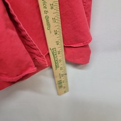Polo Ralph Lauren Blake 100% Cotton Red Button Up Shirt VTG Short Sleeve Medium