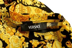 Versace Men’s Barocco Print Crewneck Organic Cotton T-Shirt US 2XL IT 56