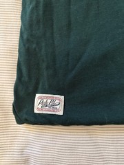 Polo Ralph Lauren Polo Athletic Reversible Heavyweight T Shirt Green Yellow
