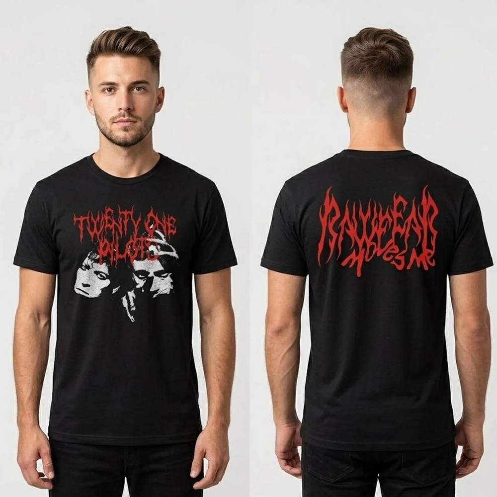2026 Rawfear Moves Me Twenty One Pilots Fan Gifts Unisex T-Shirt