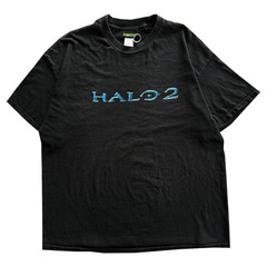 Vintage 2004 Halo 2 Logo Tee Size XXL Halo 3 Halo ODST Halo Reach Bungie Xbox
