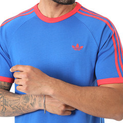 NEW MENS ADIDAS ORIGINALS CALIFORNIA 3 STRIPES TREFOIL SHIRT ~SIZE LARGE #KF353