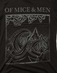 Of Mice & Men – Waves – Vintage Brand New Never Worn Licensed OG T-shirt XS OM&M