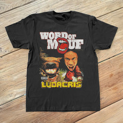LUDACRIS WORD OF MOUF 2001 T Shirt Black Classic Unisex S-5XL 1V0364