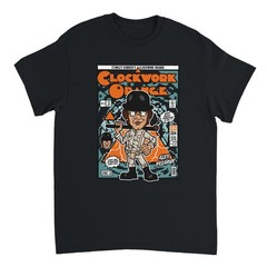 Clockwork Orange Comic Style T‑Shirt Retro Funk Pop Culture Tee