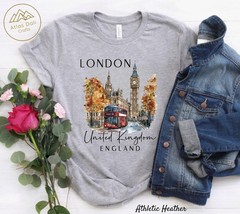 London Unisex Shirt Travel Gift United Kingdom Trip Souvenir Tee