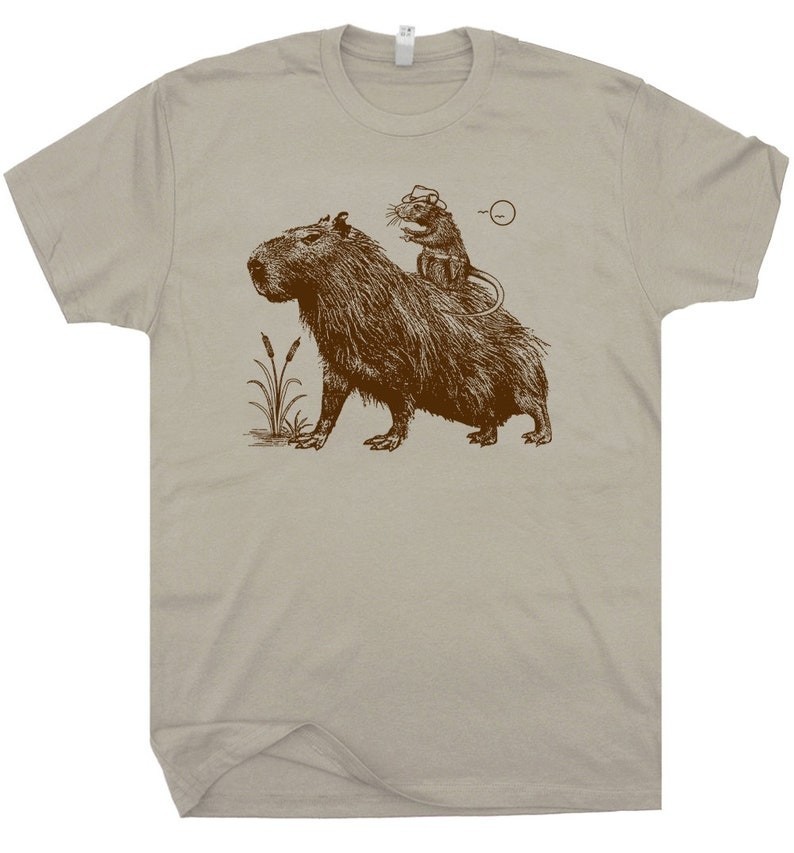 Capybara Shirt Rodent Shirts Funny Shirt