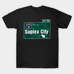 Brock Lesnar T-Shirt The Beast Skull Suplex City WWE Pro Wrestling Graphic Tee