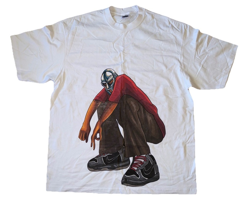 Train of Thought Collective MF DOOM Shaka Wear Super Max Heavy T-Shirt Men’s 2XL