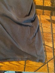 VTG Duck Head Double Lined Long Sleeve Gray and Red 90s Y2K READ Size Large L